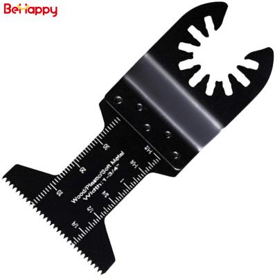 China 45PCS Porcelain Tiles BEHAPPY Factory Price Universal Wooden Multitool Oscillating Ceramic Cut or Quick Release Saw Blades Porter Cable Fit for sale