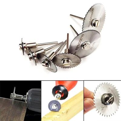 China Wood/Metal/Aluminum Cutting Tool Metal Discs HSS Circular Saw Blade Rotary Tool Carved Chuck Set Cutting Power Dril Woodworking Wood Tools for sale