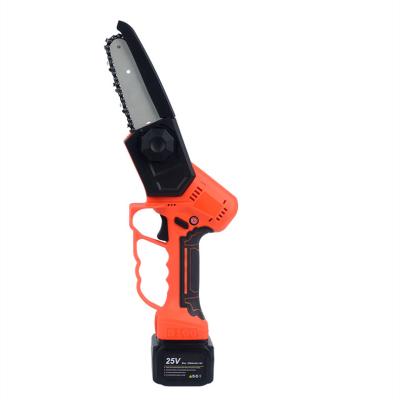 China Behappy 25v Lithium Battery Anti-skid Electric Chainsaw Mini Cordless Chainsaw for sale