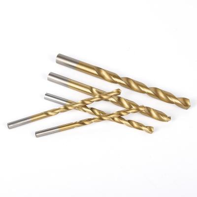 China Render Hole Twist Drill Bit DIN 338 Round Shank Fully Ground And Half Ground For Drilling Holes On Wood And Metal for sale