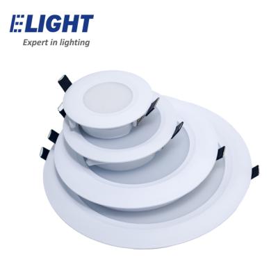 China 20w industrial led downlight led panel light driver on board round slim recessed panel light for sale