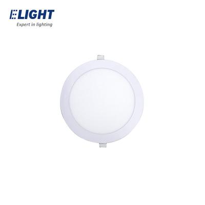 China Modern factory price led ceiling light 3w 6w 9w 12w 15w 18w 24w ultra thin aluminum recessed panel light round led panel light for sale