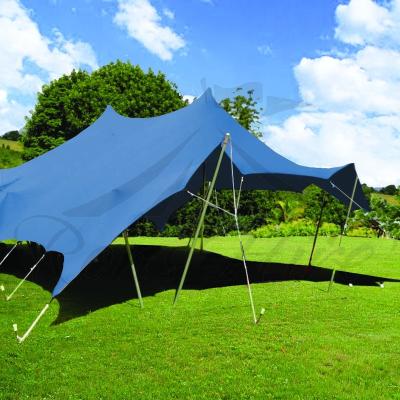 China Water Proof 0.72mm Fire Resistant Elastic Fabric 410gsm White Wedding Tents Stretch For Waterproof Resistant Weddings for sale