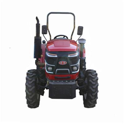 China Factory Hot Sale Customized Colors and Configurations 45hp Farm Agricola Tractor With Lawn Mower and Tiller for Forest and Farm for sale