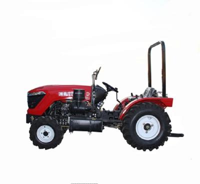 China Farms factory supply cheapest 30hp mini garden tractors with front end loader etc. implements spare parts available for sale