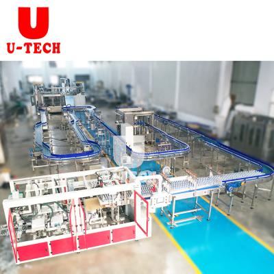 China Factory Price Automatic Pure 500ML PET Plastic Bottle Liquid Drinking Processing Line Beverage Small Mineral Water Bottle Filling Machine for sale