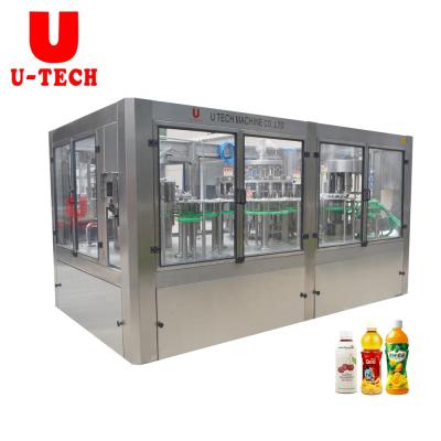 China Factory Price Food Fruit Juice Filler Packing Line 12000BPH Plastic Bottle Juice Aseptic Drink Making Production Filling MACHINE for sale