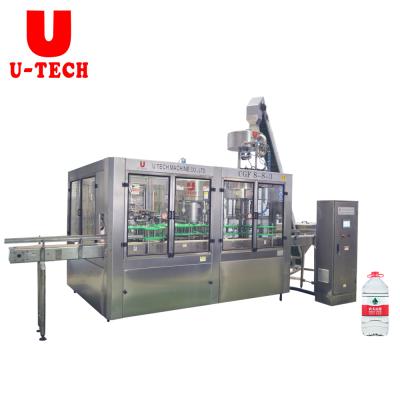 China Beverage Project Full Automatic Spring 5L Bottle Water Filling Machine Pure Line for sale