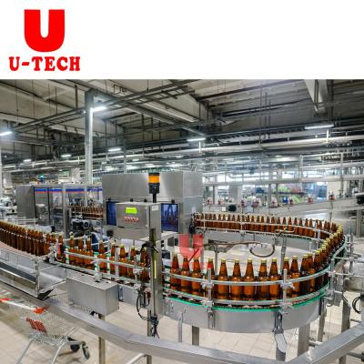 China Beverage Alcohol Filling Machine for Vodka Whiskey Grape Wine Liquor Production Equipment Factory Sparkle Bottling Line with Glass Bottle for sale