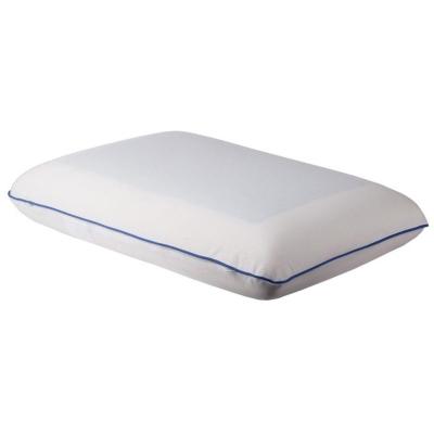 China Anti-Apnea Reversible Cool Gel And Double Sided Memory Foam Pillow for sale