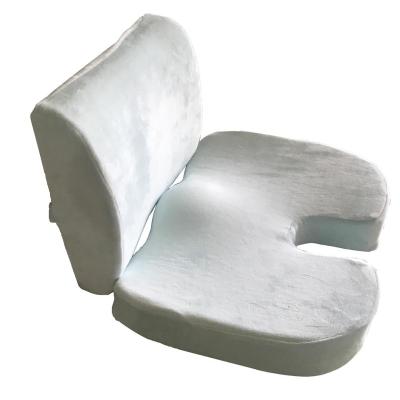 China Coccyx Memory Foam Orthopedic Cushion Anti-Decubitus Set of 2 Cushions for Cars for sale