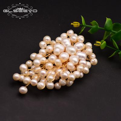 China Natural ALLOY Water Pearl Brooch For Women Party Wedding Gift Handmade Brooch for sale