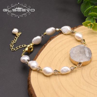 China Natural Baroque Bracelet Of The Crystal Bead Bracelet For Women Lovers Natural Ethnic for sale