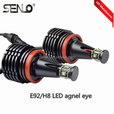 China 100%manufacturer NO Error LED marker angel eyes E63 H8 E92 20w led DRL canbus 12v/24v Forbmw h8 E92 M3 E63 E60 E61 E70 E87 E89 for sale