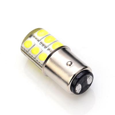 China Led Brake Light 1157 P21/5W Bay15d S25 LED 12SMD 12V 1W Silica Gel Automobile Car Brake Light Stop Parking DRL Lamp Red/White/Yellow for sale