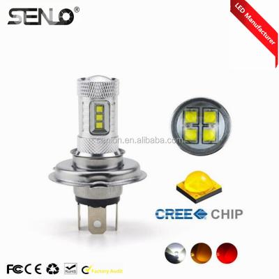 China Energy-saving.long life newcomer car auto fog light h4 p43t p45t led beam HB2 9003 high low HID 6000K white for sale