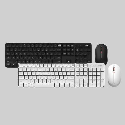 China Youpin MIIIW Desktop Gaming Wireless Keyboard and Mouse Set Wireless USB Laptop Keyboards Desktop for I Mac Windows Mute for sale