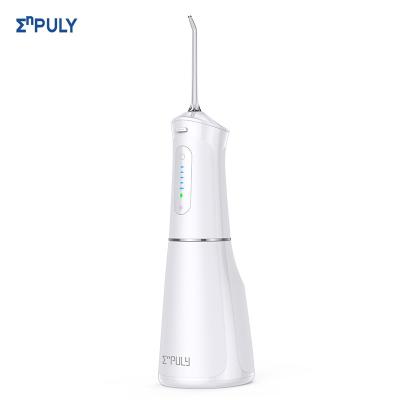 China ENPULY Oral Irrigator 5 Modes 4 Nozzles 2000mah Battery Type-C Charging 400mL MLG1 Plus Portable Dental Cleaner MLG1Plus Punch Teeth for sale