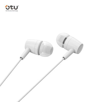 China Portable Media Player OUTPUT HJ-10 Wired Earphone With Mic Wholesale 3.5mm Earphone In-Ear Stereo Headset For Mp3/mp4 for sale