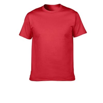 China Shangyan Men's Anti-pilling Summer Cotton Round Neck Custom Short Sleeve Fashion Pure Color T-Shirt for sale