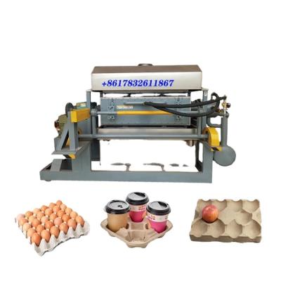 China Paper Industry Waste Paper Pulp Chicken Egg Tray Forming Molding Making Machine for sale