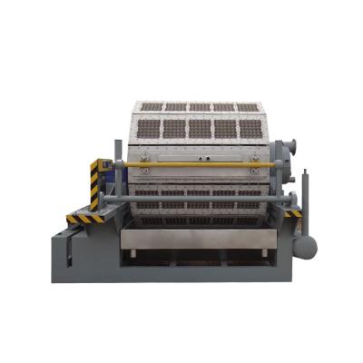 China Factory Egg Tray Forming Machinery Egg Carton Box Making Machine Using Waste Paper Agricultural Waste Rice Straw Material for sale