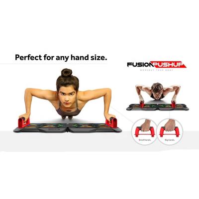 China Lightweight Push Up Board Gym Workout Equipment Home Fitness With Resistance Unites Body Workout Fusion Push Up for sale