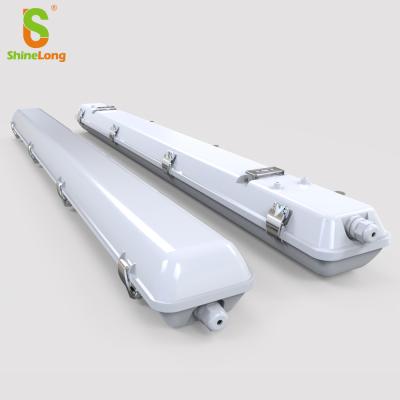 China Warehouse led industrial led tube light 3cct 120cm outdoor waterproof led tri proof light for sale