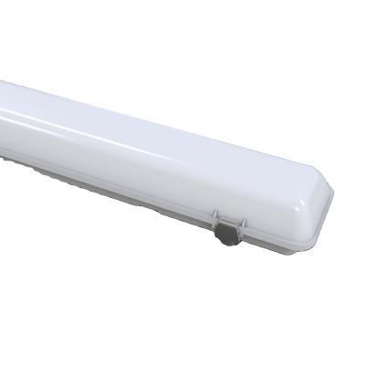 China Warehouse ShineLong twins plastic led 60w linear light IP 65 indoor lighting 36w smd2835 led tri proof for sale