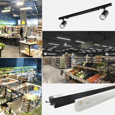 China Modern Linear Light Profile Led Strip Aluminum Extrusion Led Track Linear Light Aluminum Rail for sale