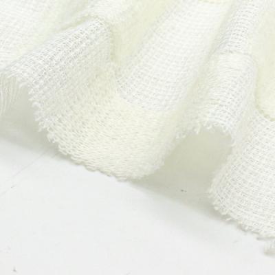 China Wind proof factory price double side dyed hacci fabric 70%A 5%W 25%T hacci knitting fabric for sale