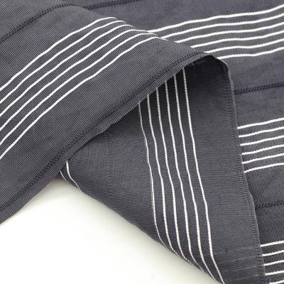 China Popular Selling Wind Proof Polyester Nylon Rayon Blended Twill Plaid Stripe Fabric For Suit And School Uniform Workwear for sale