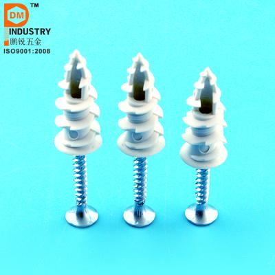 China Industry plastic drywall anchors and screws for sale