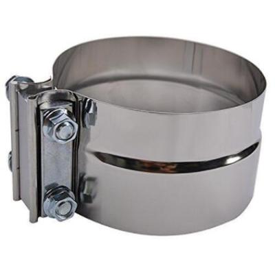 China Car Spare Parts Preformed Lap Joint Band Exhaust Muffler Flange for sale