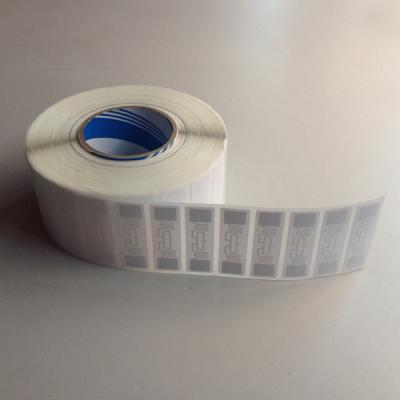 China New products ISO1800-6C UHF waterproof/waterproof rfid adhesive tag/sticker/label with alien H3 chip for library management for sale