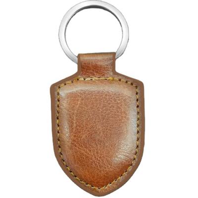 China Factory direct luxury men's leather car key chain key chain with leather for sale