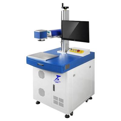 China 20W 30W JPT MOPA color fiber laser marking machine for stainless steel YIZHOU Laser for sale