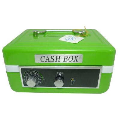 China Portable Metal Two Key Cash Box for sale