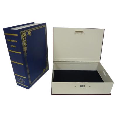 China Metal Dictionary Stash Box Book With 3 Digits Lock for sale