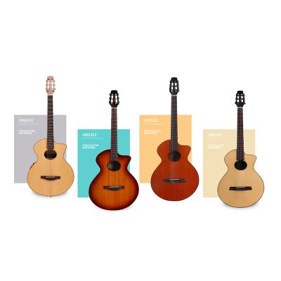 China Wholesale Acustic Guitar Kids Guitar Ukulele Instrument Ukulele Concert Tenor Size Guitar for sale