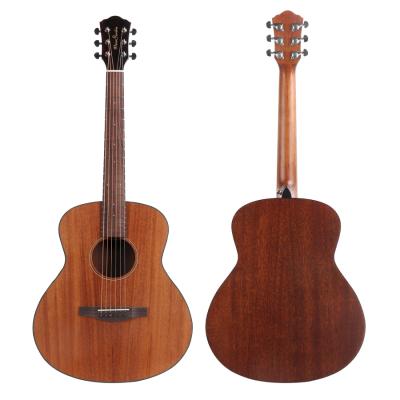 China Good Quality Handmade Acoustic Guitar Musical Rosewood Player MOQ 1 Player Beginner Guitar For Travel Vacation for sale