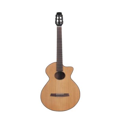 China Wholesale price original single folk sound body electric guitar surface electric guitar for children for sale