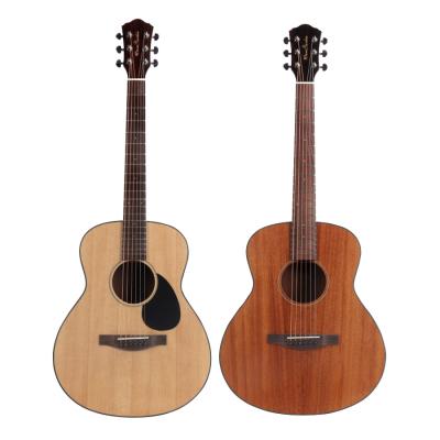 China Musical professional live electric plywood veneer rosewood box factory price single player guitar for sale