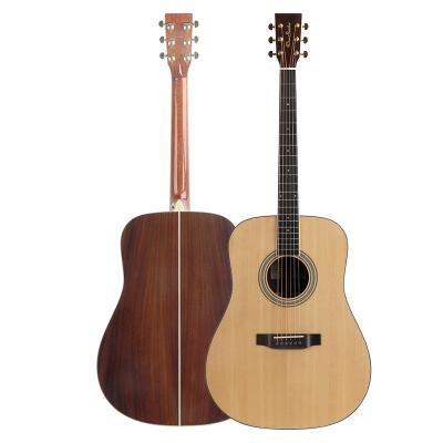 China Acoustic Guitar Folk Guitar Noise Folk Guitar 6 String 41 Inch Flawless Design Wood Cutaway Guitar for sale