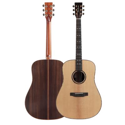 China Folk Noise Guitar Manufacturers Wholesale Acoustic Guitar 6 String 41 Inch Color Wood Guitar High Quality Folk Guitar for sale