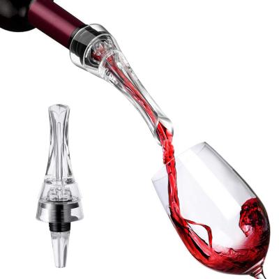 China Sustainable Hot Aerator Pourer Premium Aerating Wine Pourer for sale