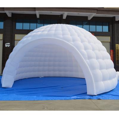 China Oxford Cloth Hot Sale White Inflatable Dome Tent For Party Event for sale