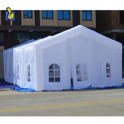 China Oxford Cloth Hot Selling Inflatable Wedding Tent , White Marquee Tent For Party for sale