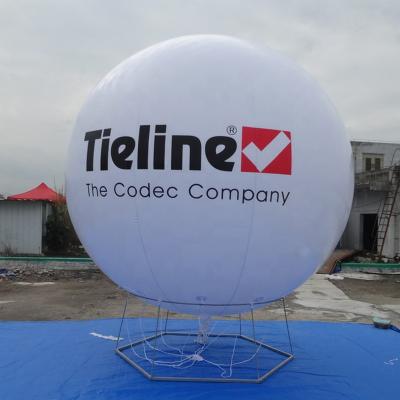 China 10 feet giant sky advertising balloon sphere, inflatable helium balloon for sale available for sale