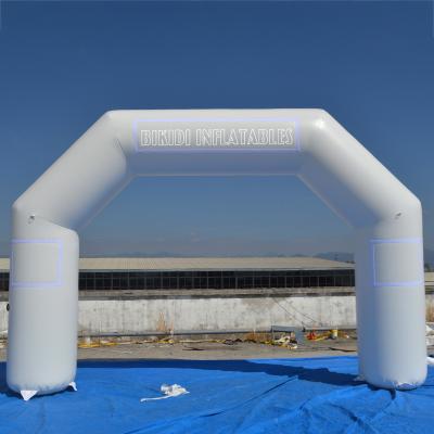 China Hot Selling White Inflatable Start Arch Finish Line For Race Event K4080 for sale